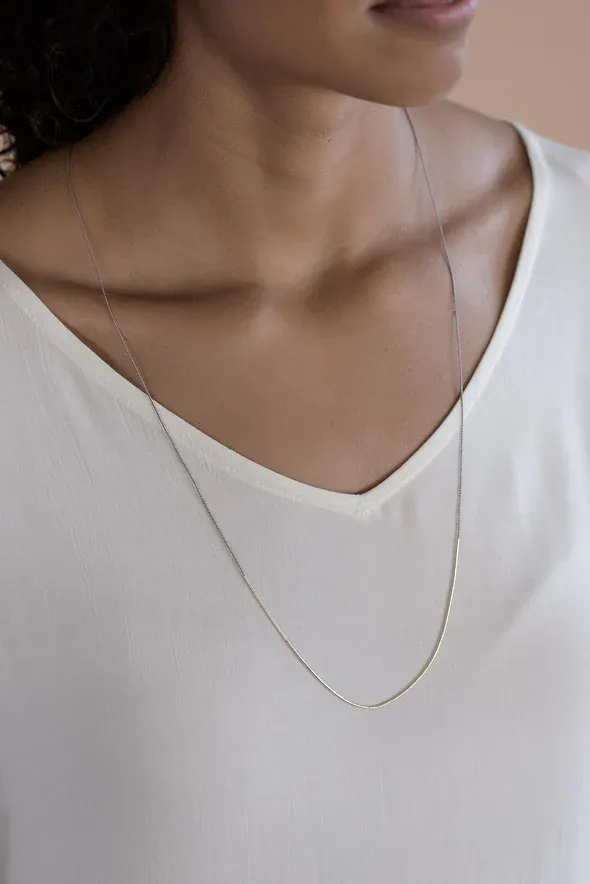 Abacus Row Dorado Necklace - Grey