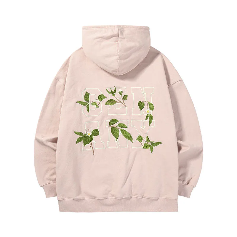 【GENANX2024NEW】Far infrared self-heating constant temperature antibacterial anti-static graffiti heavy fleece hoodie