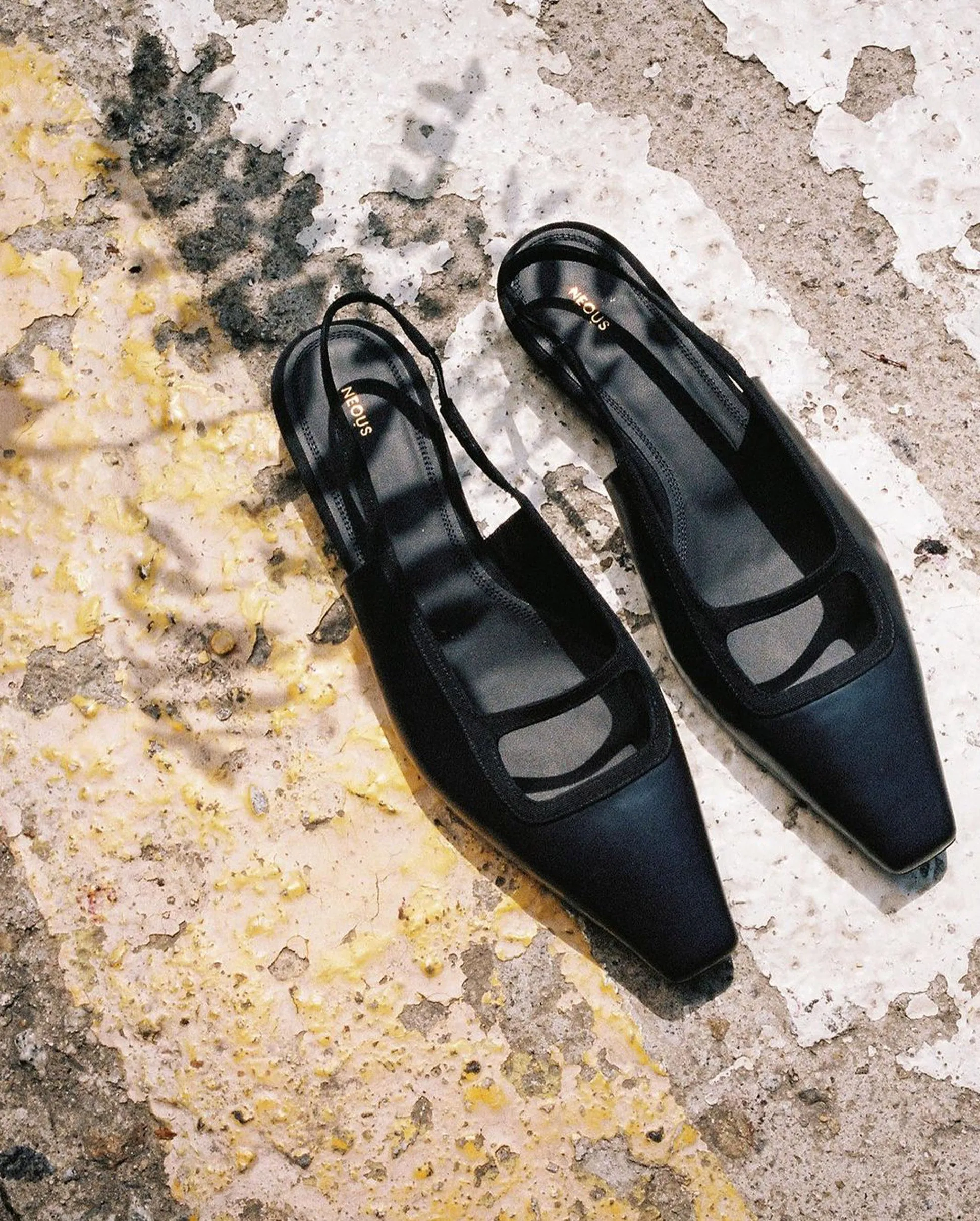 SABIK SLINGBACK HEEL / BLACK