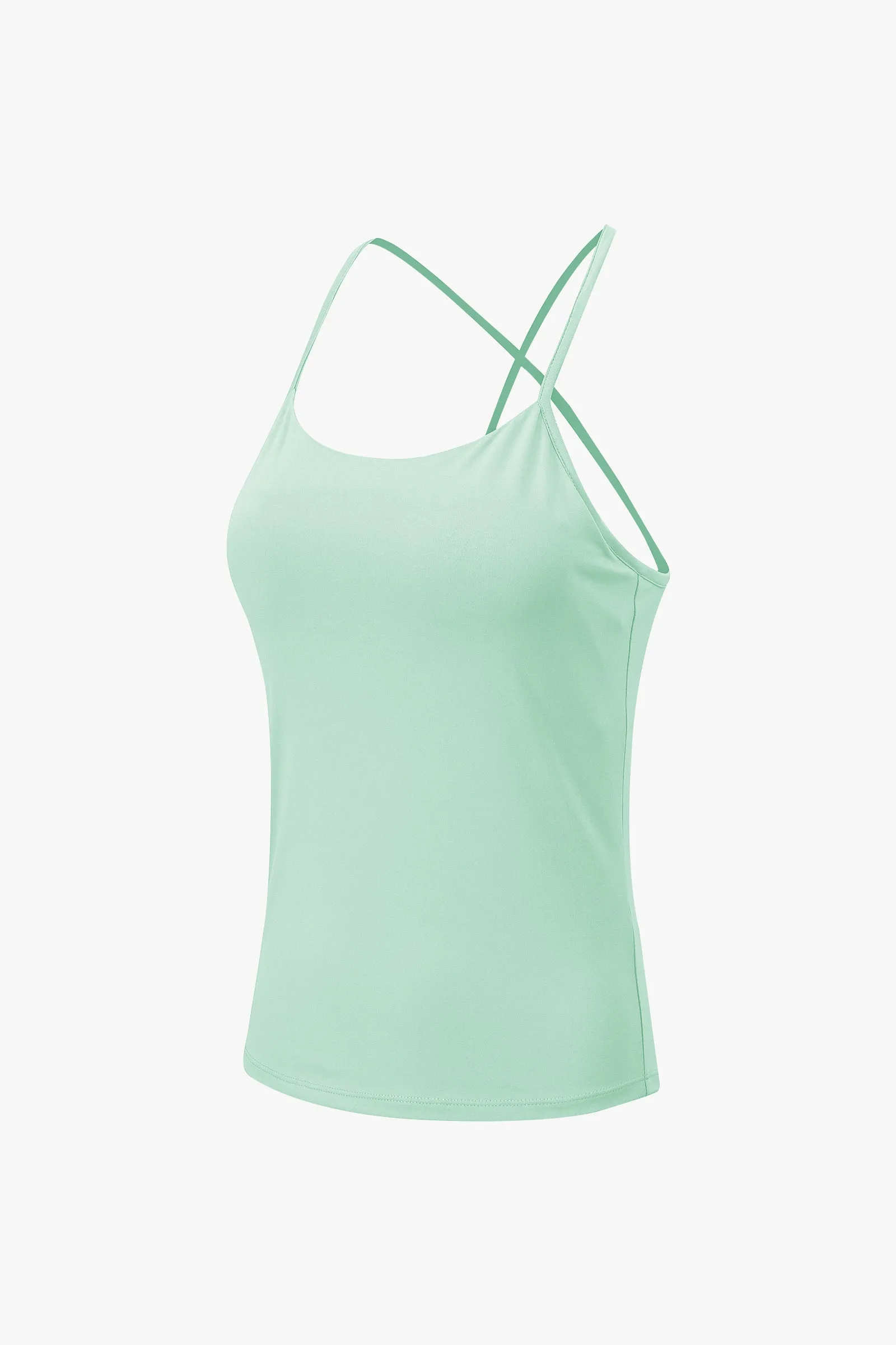 Spaghetti Strap Camisole Built-in Bra
